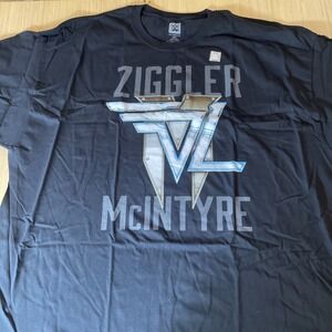WWE Ziggler and McIntyre this is the show black T-shirt 4XL NOS‎
